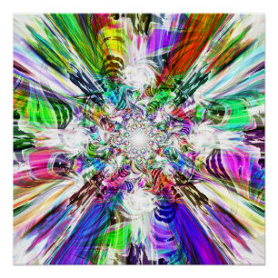 Spectral Diamond Perfect Poster