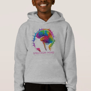 Spectrum Mind - Farbenfrohe Gehirne Neurodiversity Hoodie