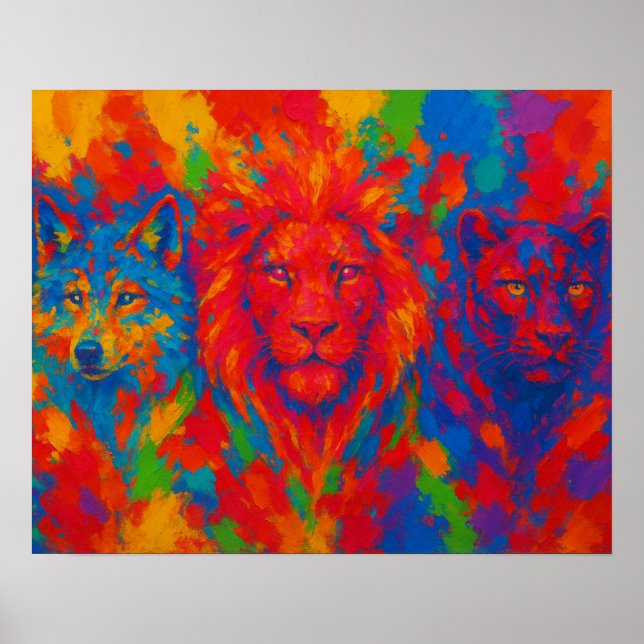 Spectrum Wild Trio Poster (Vorne)