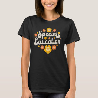 SPED-Bildung-Speaker-Blume R T-Shirt