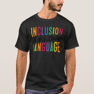 SPED-Lehrerinklusion ist meine Liebe-Sprache-Spezi T-Shirt