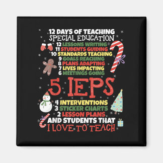 SPED School T-Shirt Funny Special Bildung Lehrer Magnet