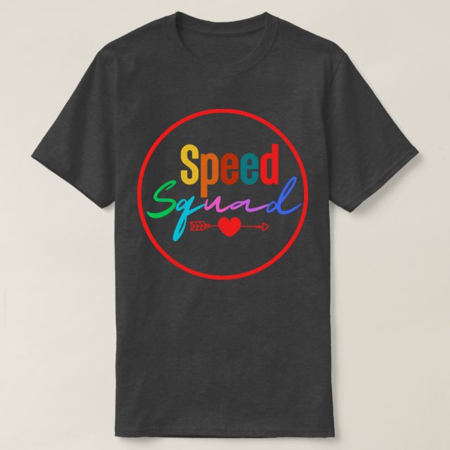 Sped Squad Einfache Illustration 3 T-Shirt (Design vorne)