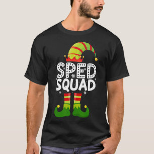 Sped Squad Sonderpädagogik für Santa Familie Chri T-Shirt