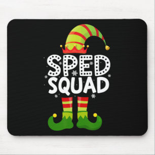 Sped Squad Sonderpädagogik für Santa Familie Weihn Mousepad