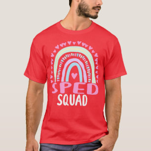 SPED Squad Special Bildung Team Party Match W T-Shirt