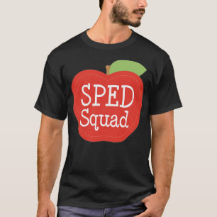 SPED Squad Spezielle Bildung Lehrerin Tier am best T-Shirt