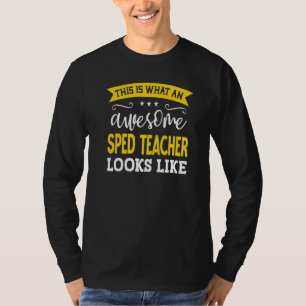 SPED Teacher Job Titel Mitarbeiter Funny Worker SP T-Shirt
