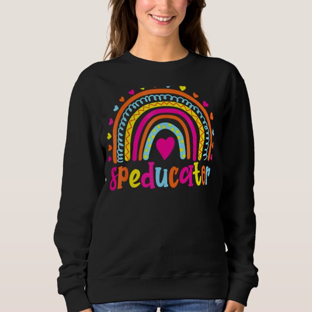 Speducer Special Bildung Teacher Sped Ed Sweatshirt (Vorderseite)