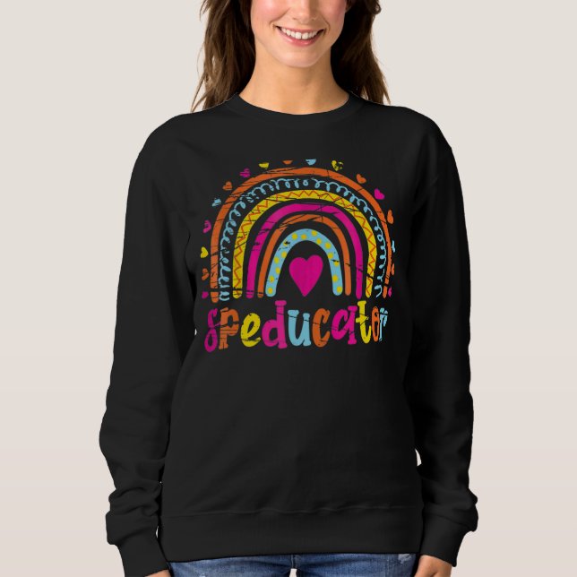 Speducer Special Bildung Teacher Sped Ed Sweatshirt (Vorderseite)