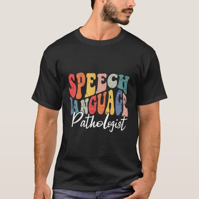 Speech Language Pathologist Slp Speech Therapy Pat T-Shirt (Vorderseite)