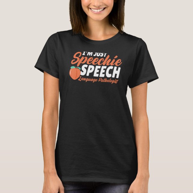 Speech Language Pathologist Speech Therapy I Liebe T-Shirt (Vorderseite)