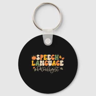 Speech Language Pathologist Speech Therapy Thanksg Schlüsselanhänger