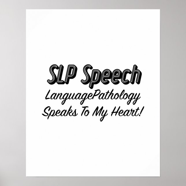 Speech Language Pathology - Vorträge Poster (Vorne)