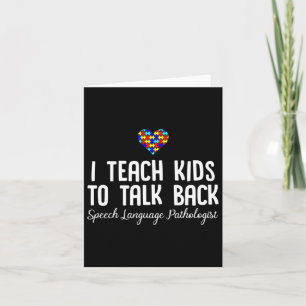 Speech Pathology Therapy Talk Autismus Awareness M Karte