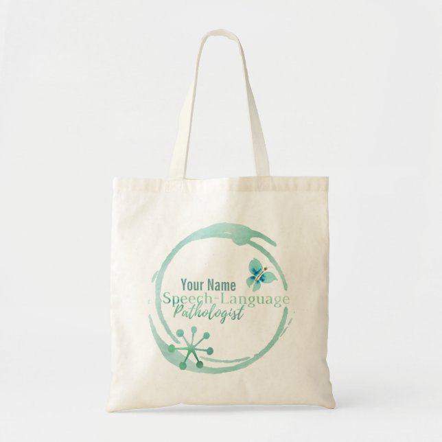 Speech Patholos Fresh Design Tote Bag Tragetasche (Vorne)