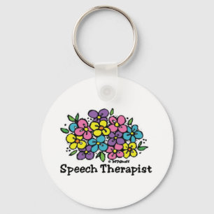 Speech Therapist Blooms1 Schlüsselanhänger