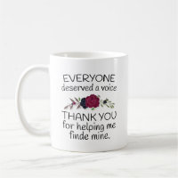 Speech Therapist Geschenk, jeder verdient eine Sti