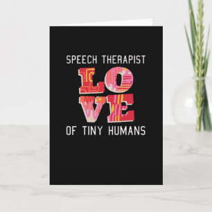 Speech Therapist Gift Karte