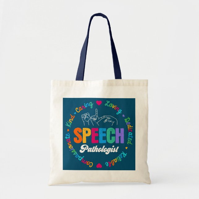 Speech Therapist SLP LIFE Speech Tragetasche (Vorne)