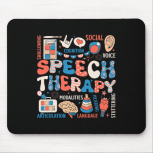 Speech Therapy 4. Juli Slp Slpa Speech Pathology Mousepad