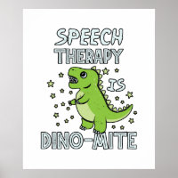 Speech Therapy ist Dino-Mate-Therapeut Pun Geschen