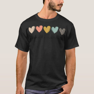 Speech Therapy Leopard Hearts Speech Path T-Shirt