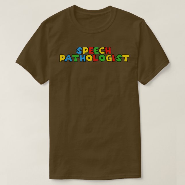 Speech Therapy Shirt Video Game Speech Pathologe (Design vorne)