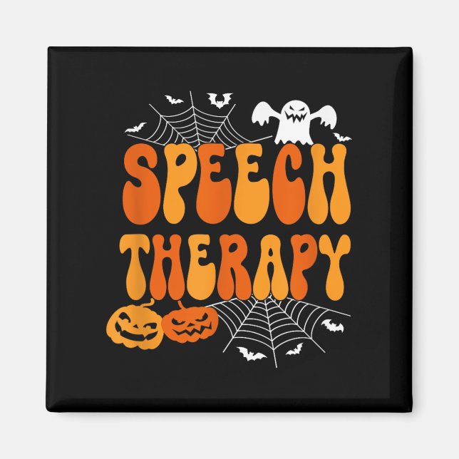 Speech Therapy Speech Therast Speech Pathology Hal Magnet (Vorne)