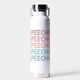 Speechie Niedlich Speech Pathologe SLP Trinkflasche