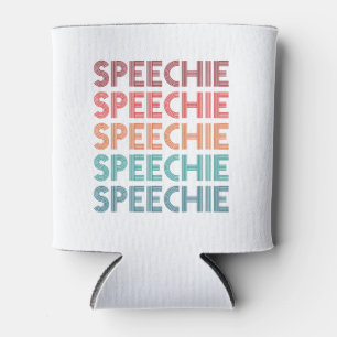 Speechie Retro Speech Pathology Pathologist SLP Dosenkühler