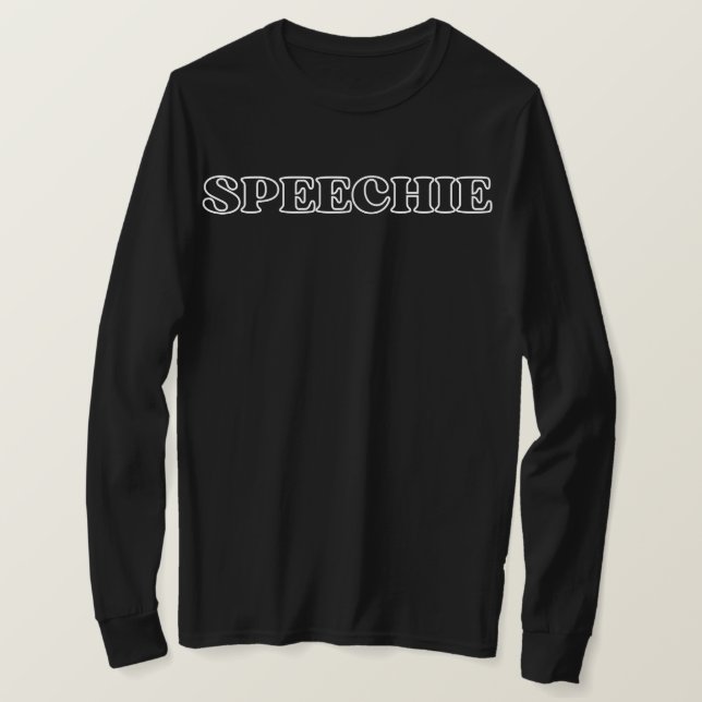 SPEECHIE-Shirt, Geschenk des Sprach-Pathologen, T-Shirt (Design vorne)