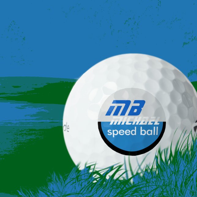 Speed Blue Golf Ball (Von Creator hochgeladen)
