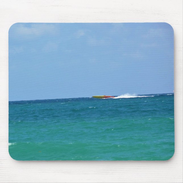 Speed Boat, Fort Lauderdale, Florida Mousepad (Vorne)