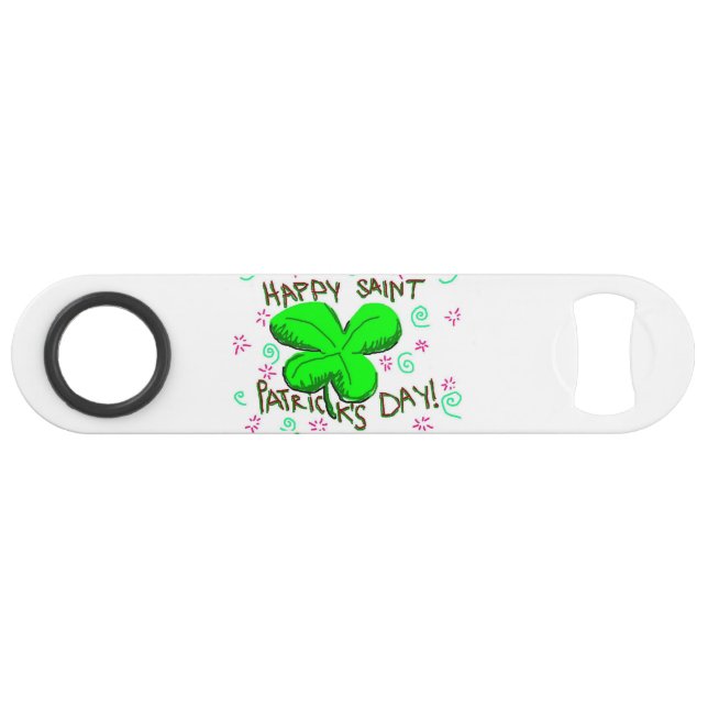 Speed Bottle Opener St. Patrick's Day Speed Flaschenöffner (Vorderseite (Horizontal))