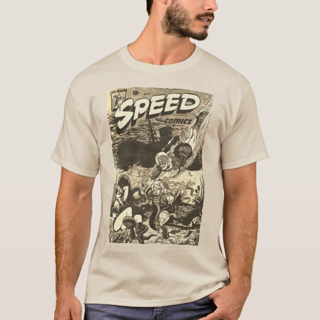 SPEED-Comicen der 40er Jahre T - Shirt (Vorderseite)