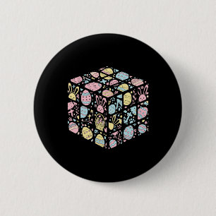 Speed Cube Bunny Ostereier Ostertag Jungen Mens K Button