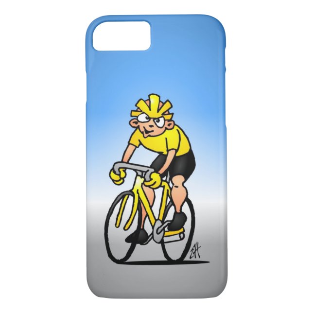 Speed Cyclist - Radfahren Case-Mate iPhone Hülle (Rückseite)