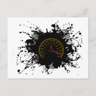 Speed Emblem Urban Style 2 Postkarte