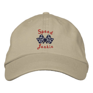 Speed Junkie Racing Cap Bestickte Kappe