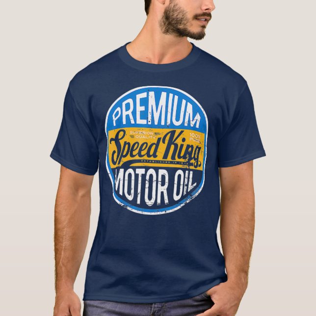 Speed Kings Motoröl Not leidende Shirts (Vorderseite)