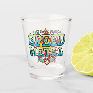 Speed Metal Soul Shot Glass Schnapsglas