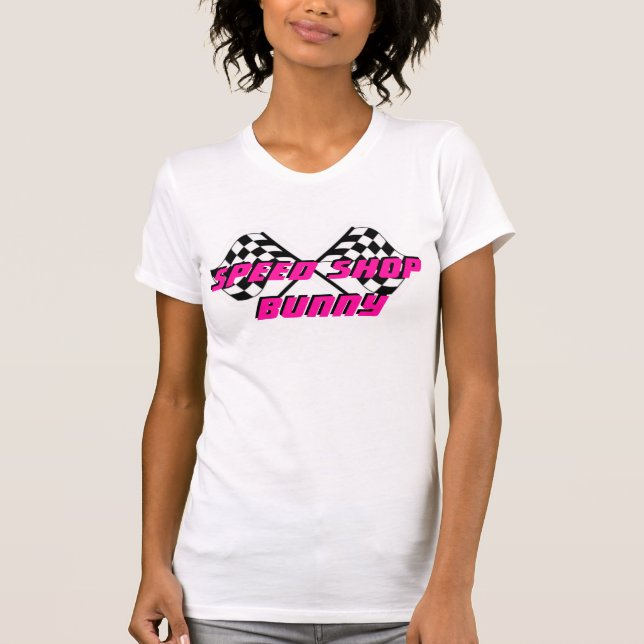 Speed Shop Bunny T - Shirt (Vorderseite)