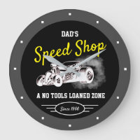 Speed Shop Vaters Name Hotrod Rauchen Reifen