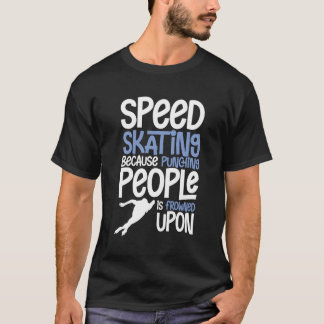 Speed Skaten Skate Kurz Track Skater Workout Tr T-Shirt