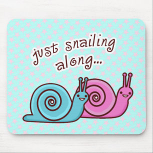 SPEEDO U. SPAGO DIE SCHNECKEN MOUSEPAD