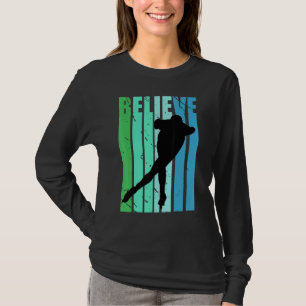 Speedskater Race Racing Coach glauben T-Shirt