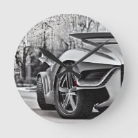 Speedway Elegante: Klassischer Car Enthusiast Wall