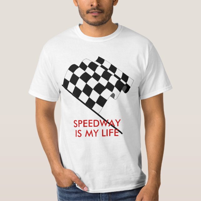 Speedway ist mein Leben T-Shirt (Vorderseite)