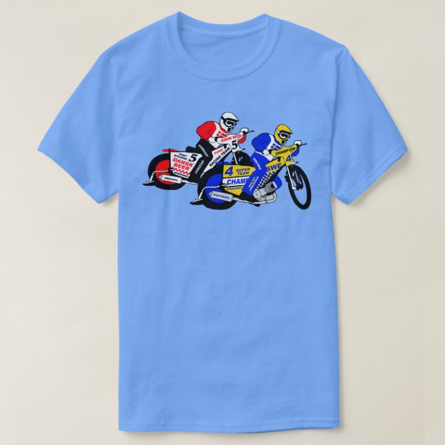 Speedway Motorrad RacingTShirt  T-Shirt (Design vorne)